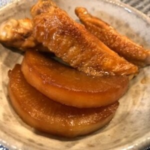 染みウマ～☆手羽と大根の簡単照り焼き！